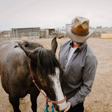 American hat makers Cyclone | Leather Cowboy Hat