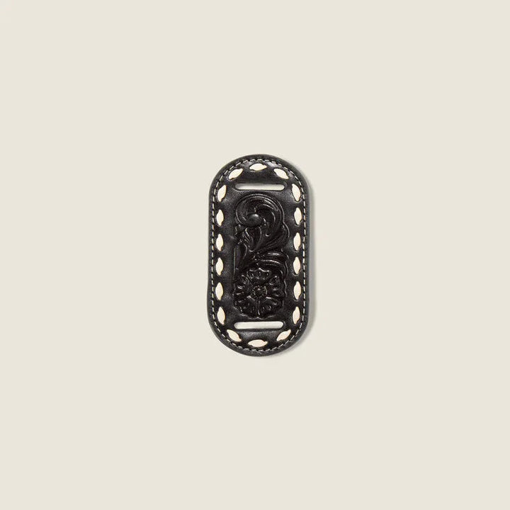 Ariat floral embossed scarf slide