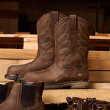 Ariat riveter pull on waterproof composite toe waterproof boots ladies