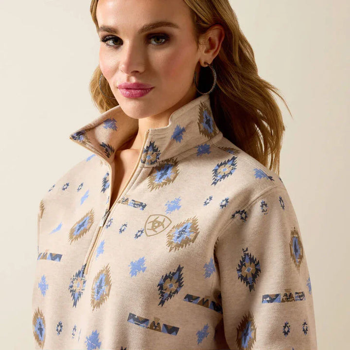 Ariat Sapphire 1/2 Zip Sweatshirt