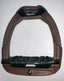 Flex-on safe on stirrups chocolate frame