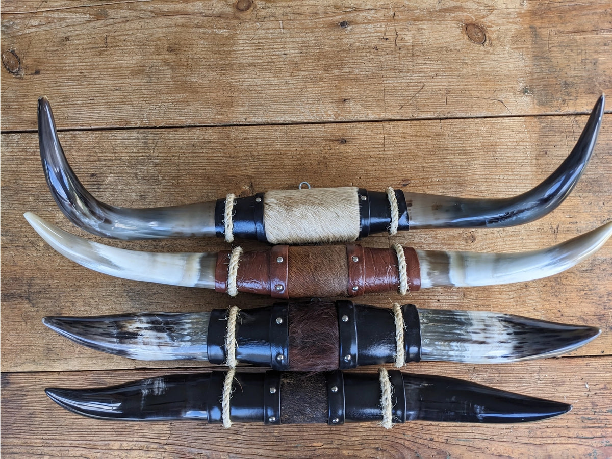 Mini mounted bull horns