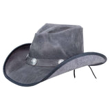 American hat makers Cyclone | Leather Cowboy Hat