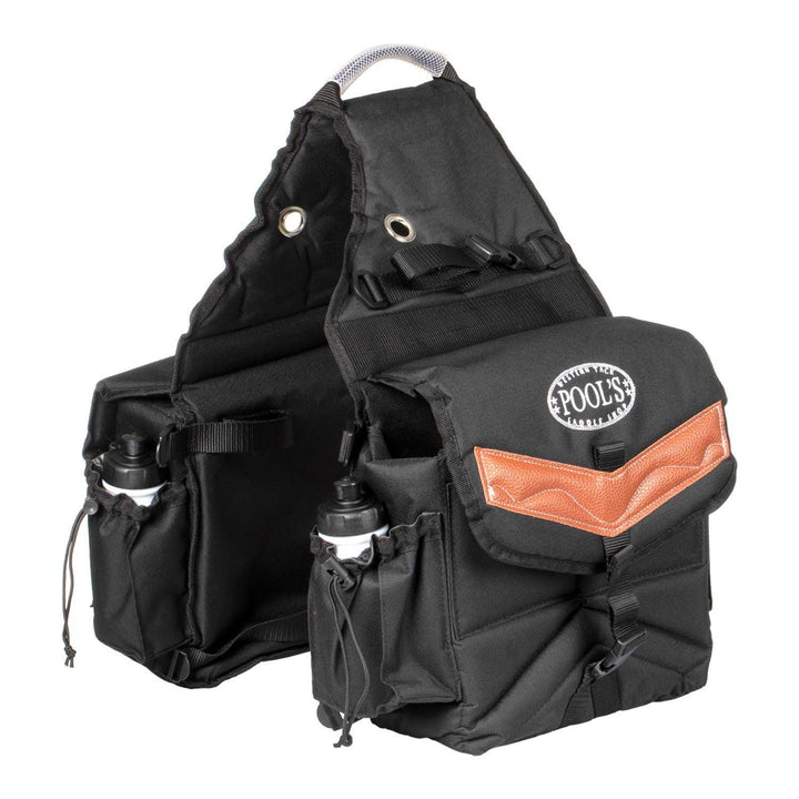 Gepolsterte Satteltasche von Pool mit zwei Fächern AAC00111