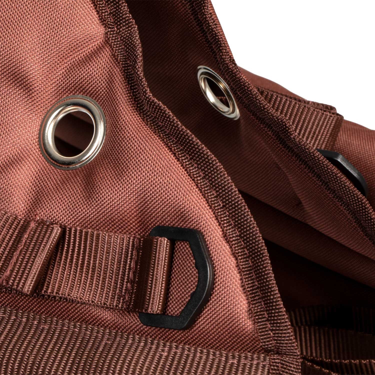 Gevoerde achterzadeltas van Pool met twee vakken AAC00111