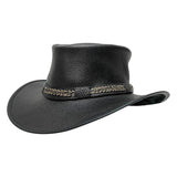 American hat makers Cyclone | Leather Cowboy Hat