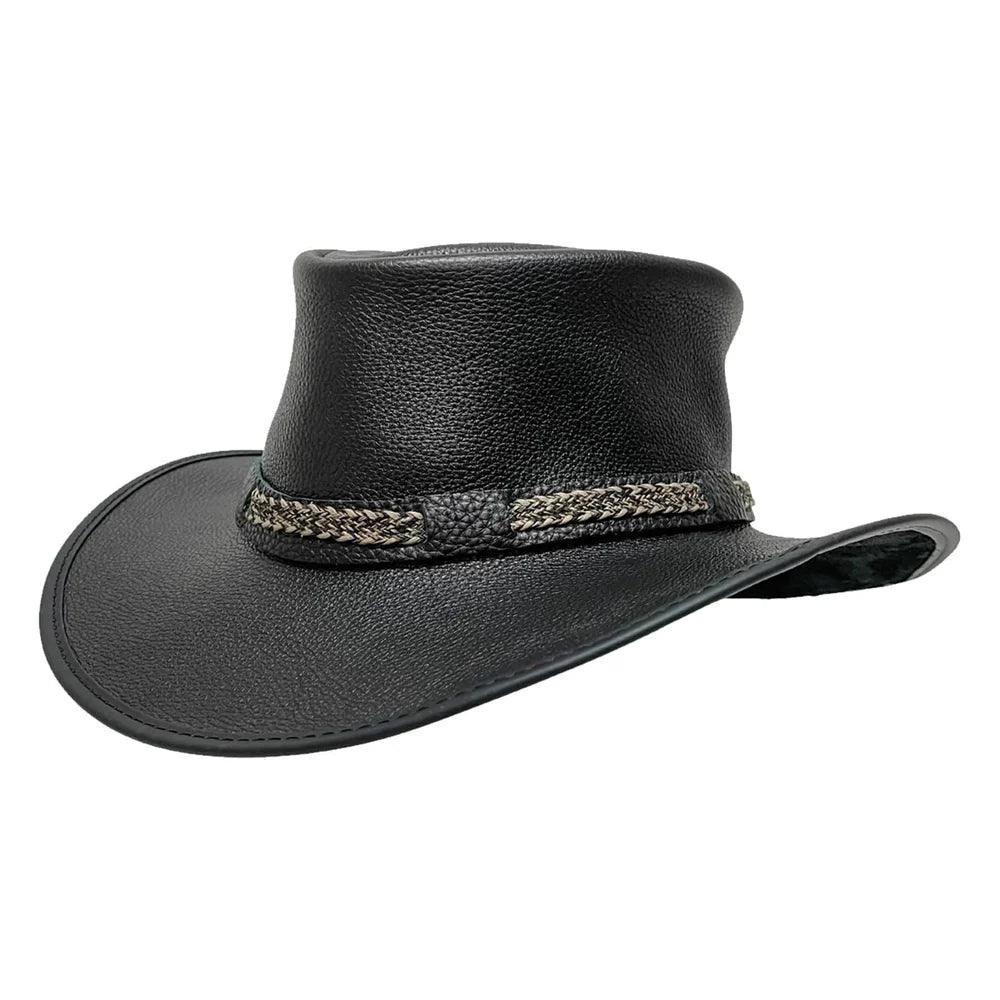 American hat makers Cyclone | Leather Cowboy Hat