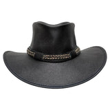 American hat makers Cyclone | Leather Cowboy Hat