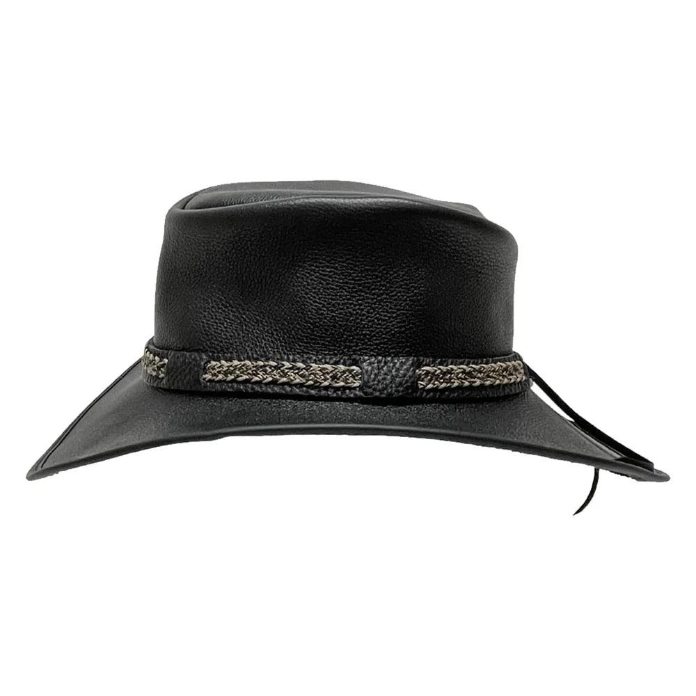 American hat makers Cyclone | Leather Cowboy Hat
