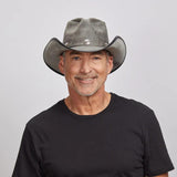 American hat makers Cyclone | Leather Cowboy Hat