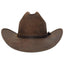 American hat makers Gorge | Mens Leather Cattleman Cowboy Hat with Leather Hat Band