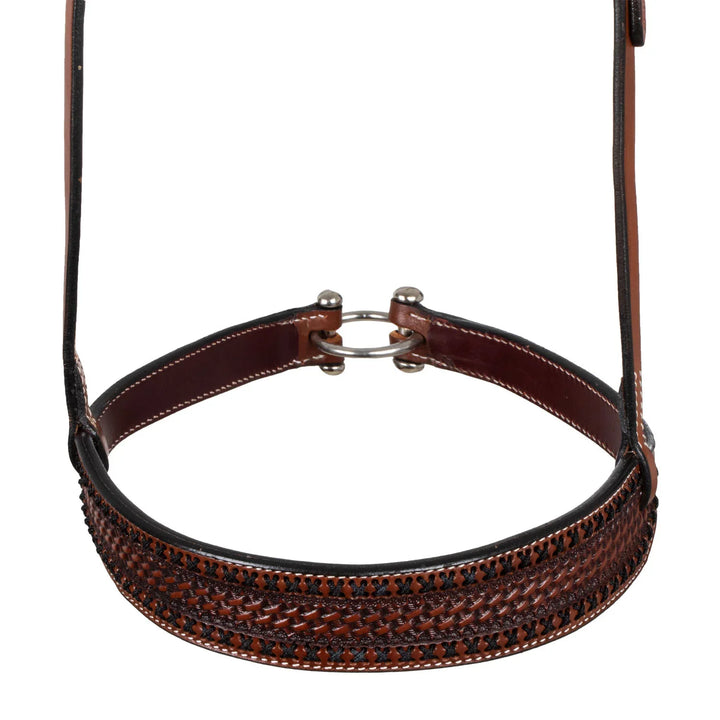 Pool's western noseband with decorations PLH01024
