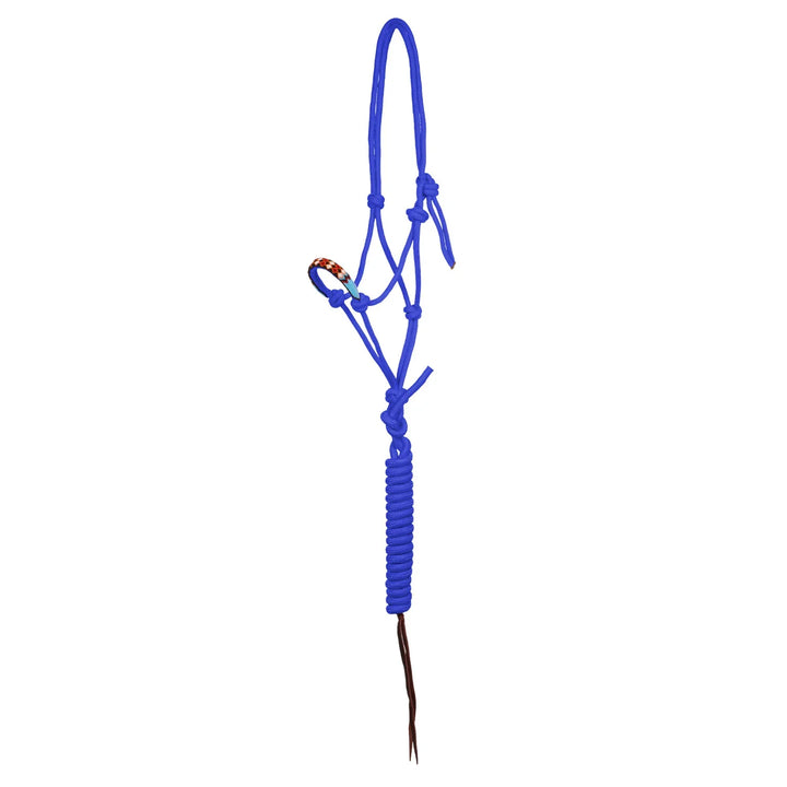 Licol en corde nouée Pool avec longe PLH03017