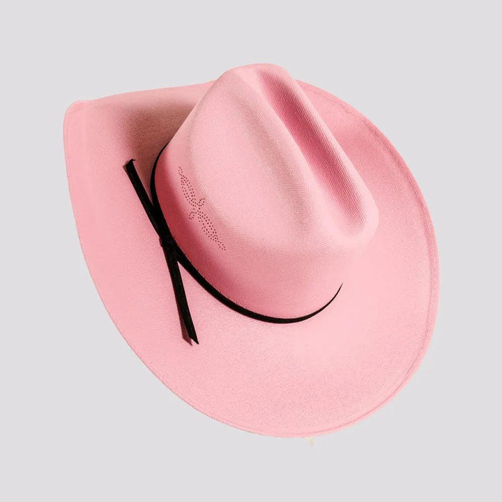 American hat makers Pioneer | Western-Cowgirl-Hut aus Canvas-Baumwolle für Damen