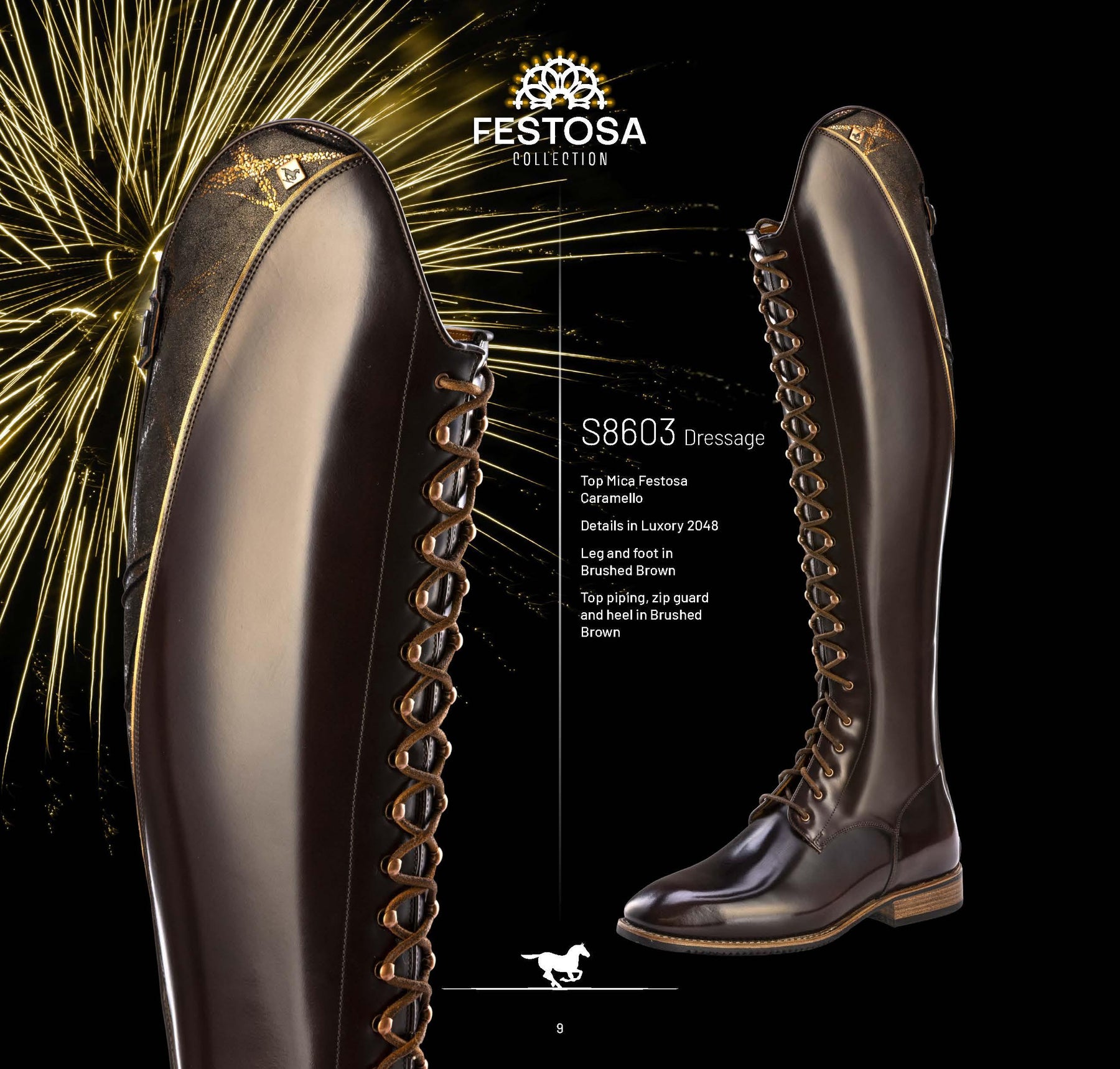 De Niro S 8603 Dressurstiefel festosa