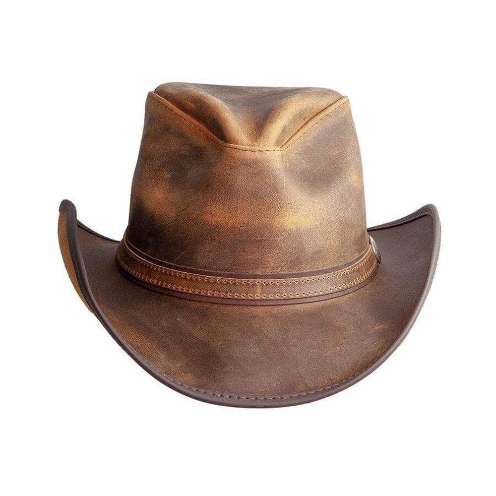 American hat makers Cyclone | Leather Cowboy Hat