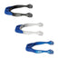 Herm. Sprenger fairRider spurs - aluminium, neck 20mm blue round flattened 47633 Herm. Sprenger